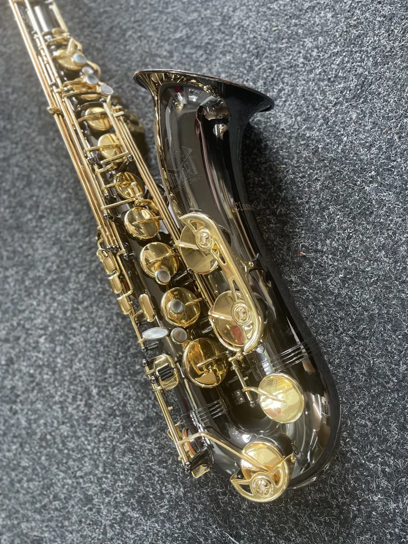 Trevor James Black and Gold 'The Horn Classic II' Tenor Saxophone - excellent condition-6